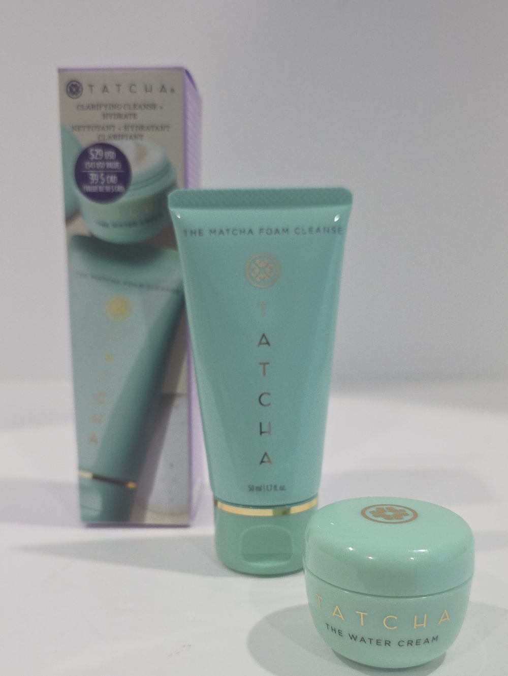 NIB ✅ TATCHA - Clarifying Cleanse + Hydrate Duo Set- $43 Value